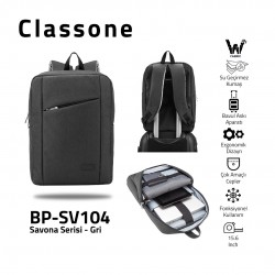 CLASSONE BP-SV104 15.6" SAVONA NOTEBOOK SIRT CANTASI GRI